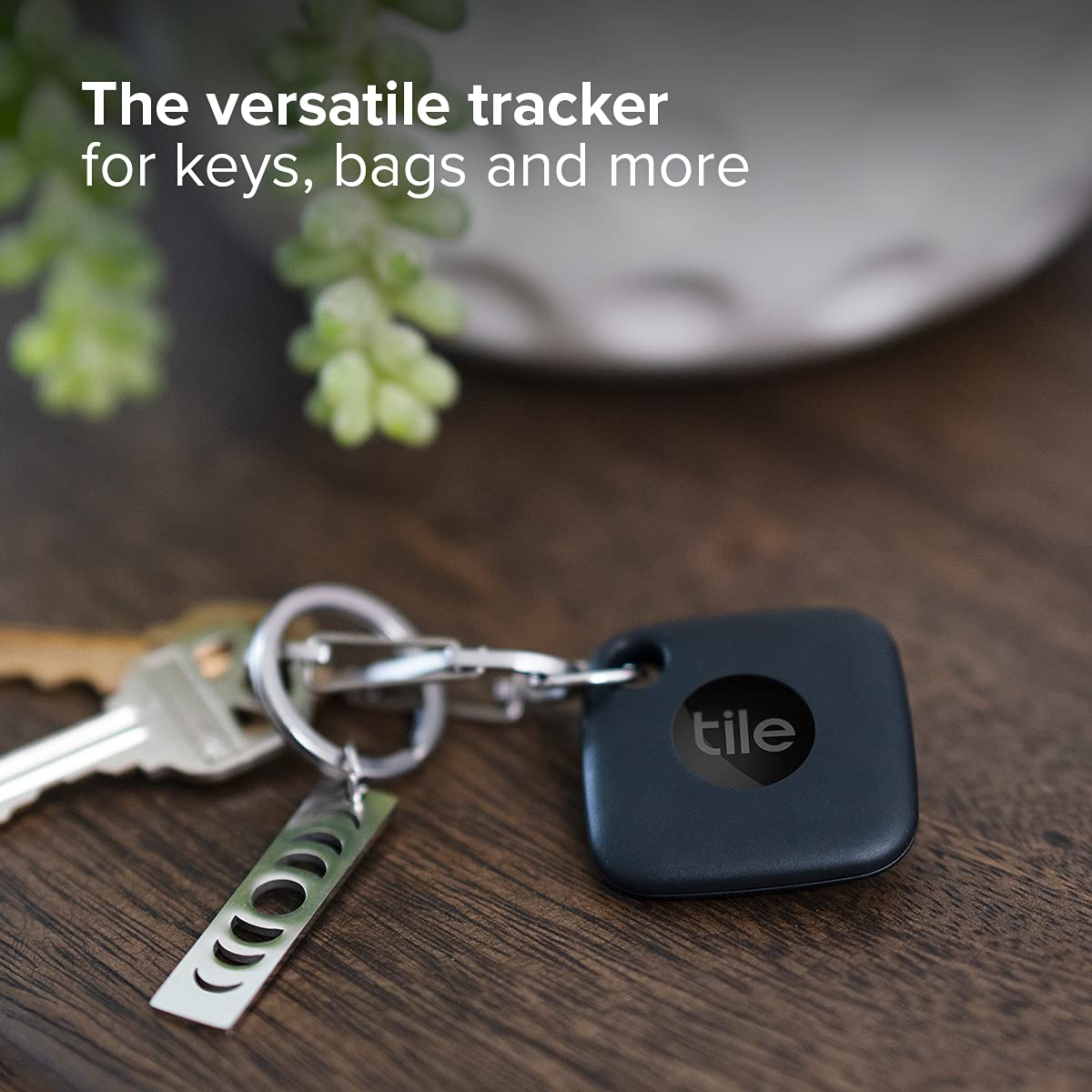 Tile Mate1st Gen Bluetooth Item Finder, 2 Pack, 60m Finding Range, Compatible with Alexa & Google Home, iOS & Android Compatible, Upto 3 Years of Battery, Find Keys, Remotes & More, Black/White
