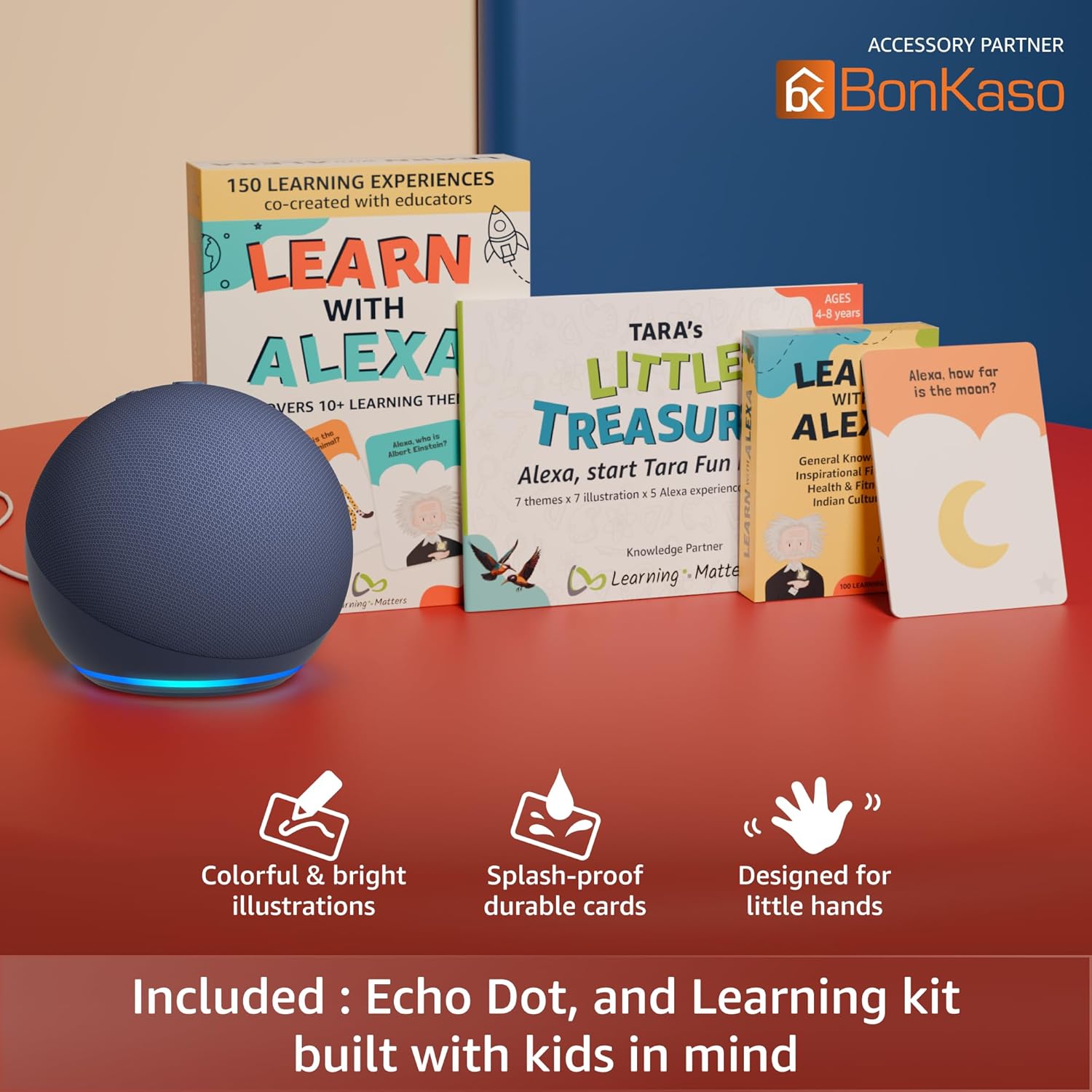 Amazon Echo Dot (5th Gen, Black) Combo with Wipro 16A Smart Plug