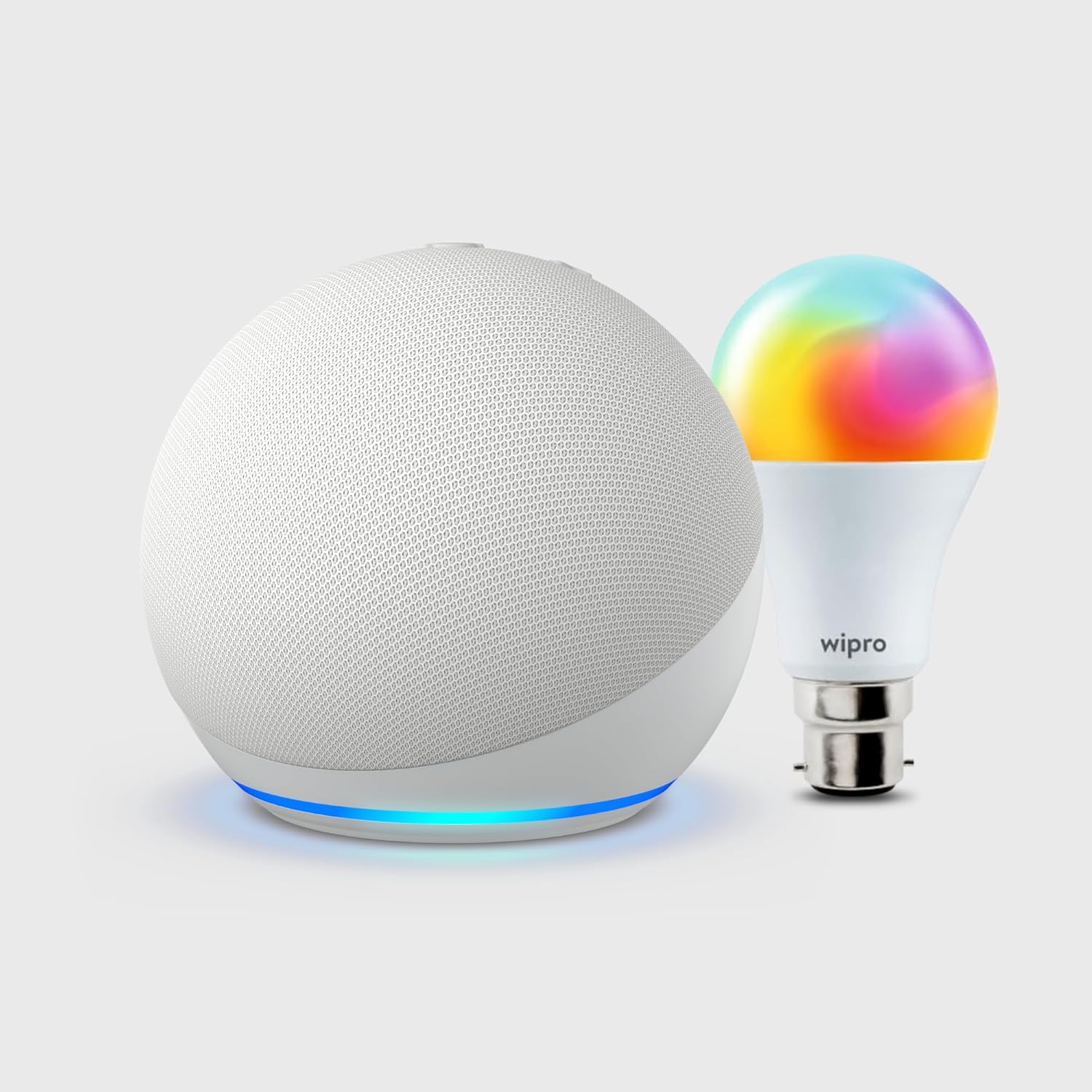 Amazon Echo Dot (5th Gen, Black) Combo with Wipro 16A Smart Plug