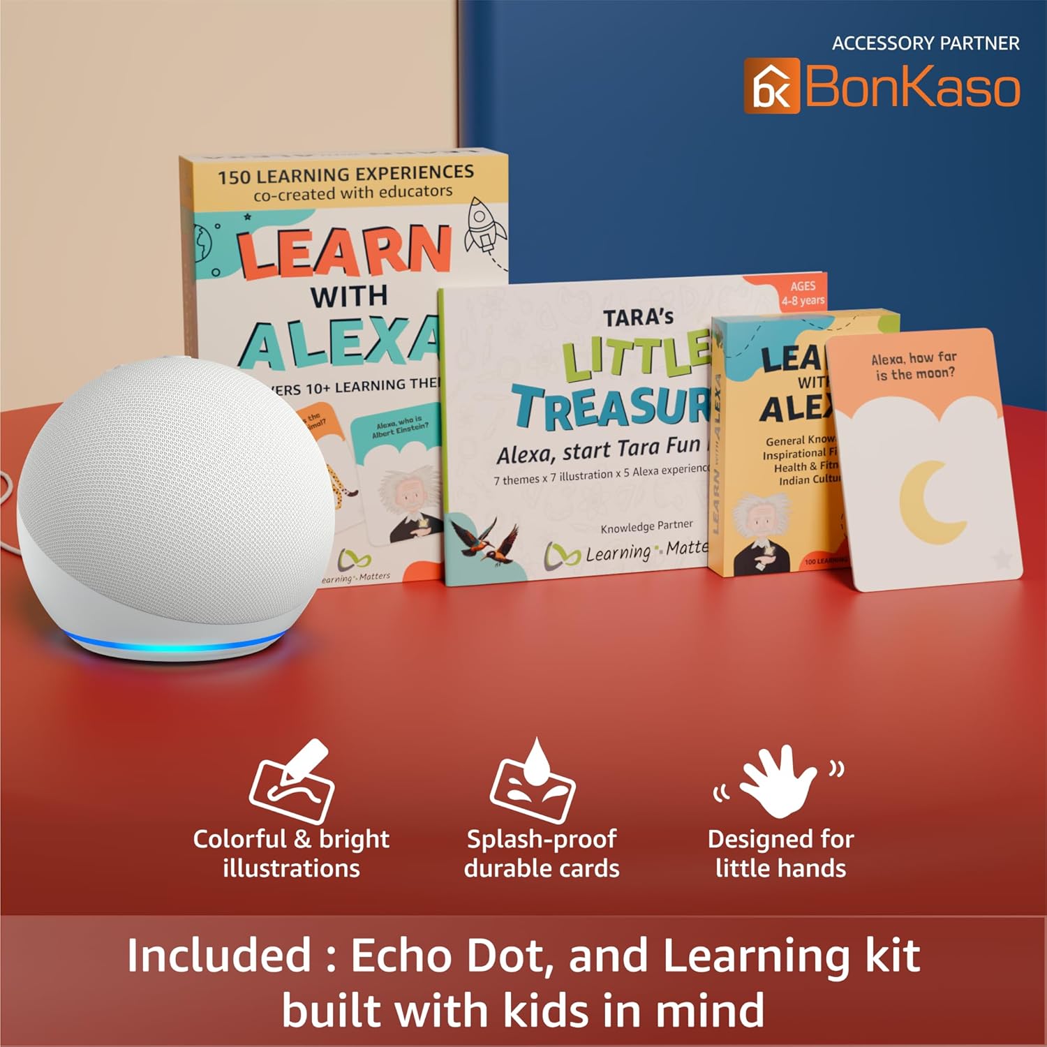 Amazon Echo Dot (5th Gen, Black) Combo with Wipro 16A Smart Plug