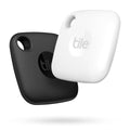 Tile Mate1st Gen Bluetooth Item Finder, 2 Pack, 60m Finding Range, Compatible with Alexa & Google Home, iOS & Android Compatible, Upto 3 Years of Battery, Find Keys, Remotes & More, Black/White