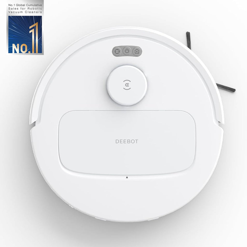 ECOVACS DEEBOT N20 PRO 2 in 1 Robotic Vacuum Cleaner & Mop, 8000 Pa Suction, Covers 3500+ Sq.Ft, Anti-Hair Tangle, Intelligent TrueMapping, Ozmo Vibrating Mop, Wet & Dry Cleaning, 300 Minutes Run-Time