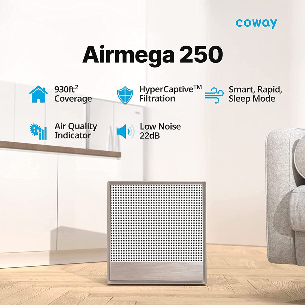 Coway Airmega 150 (Ap-1019C) Air Purifier For Home,Longest Filter Life 8500Hrs (Approx. 1.5-2 Yrs),Anti-Virus True Hepa Filter (H13),Kills Allergies,Virus,Germs & Pm 0.01 With 99.999% Efficiency,White