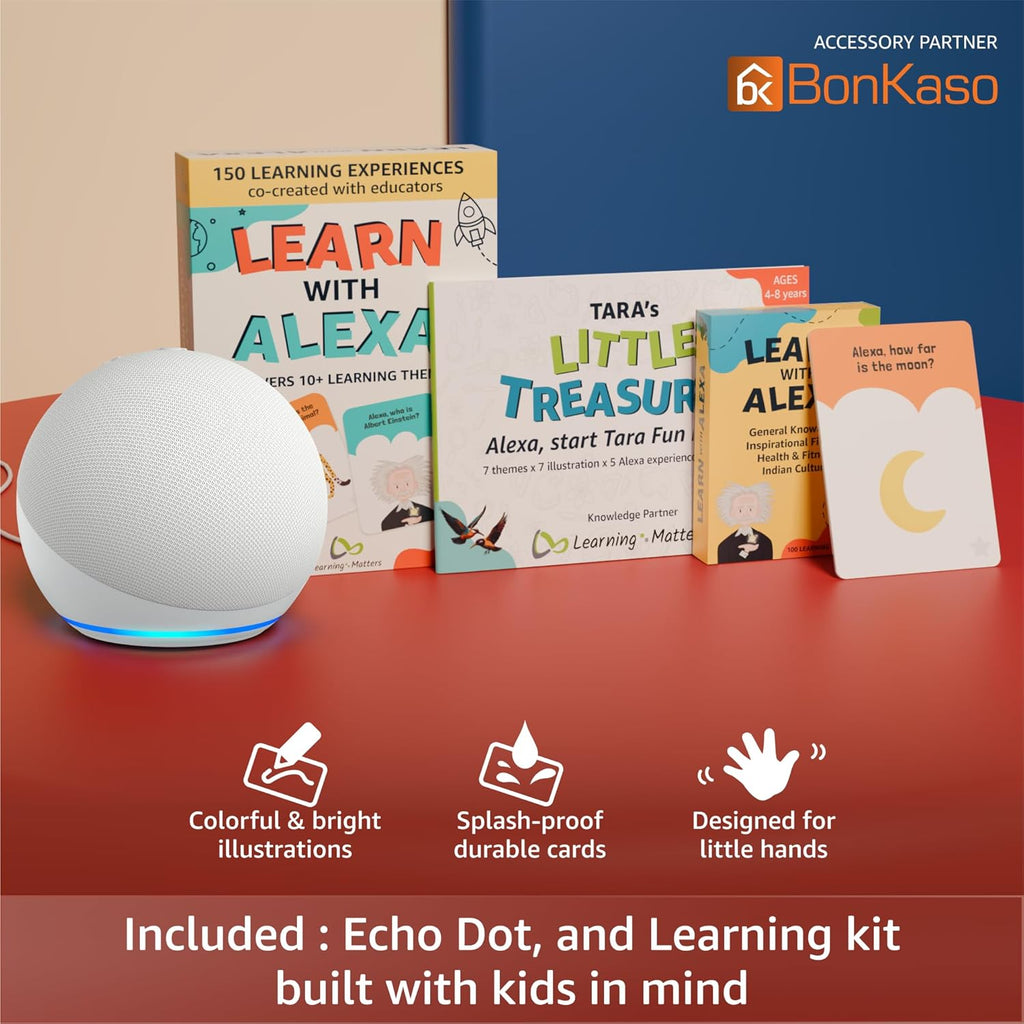 Amazon Echo Dot (5th Gen, Black) Combo with Wipro 16A Smart Plug